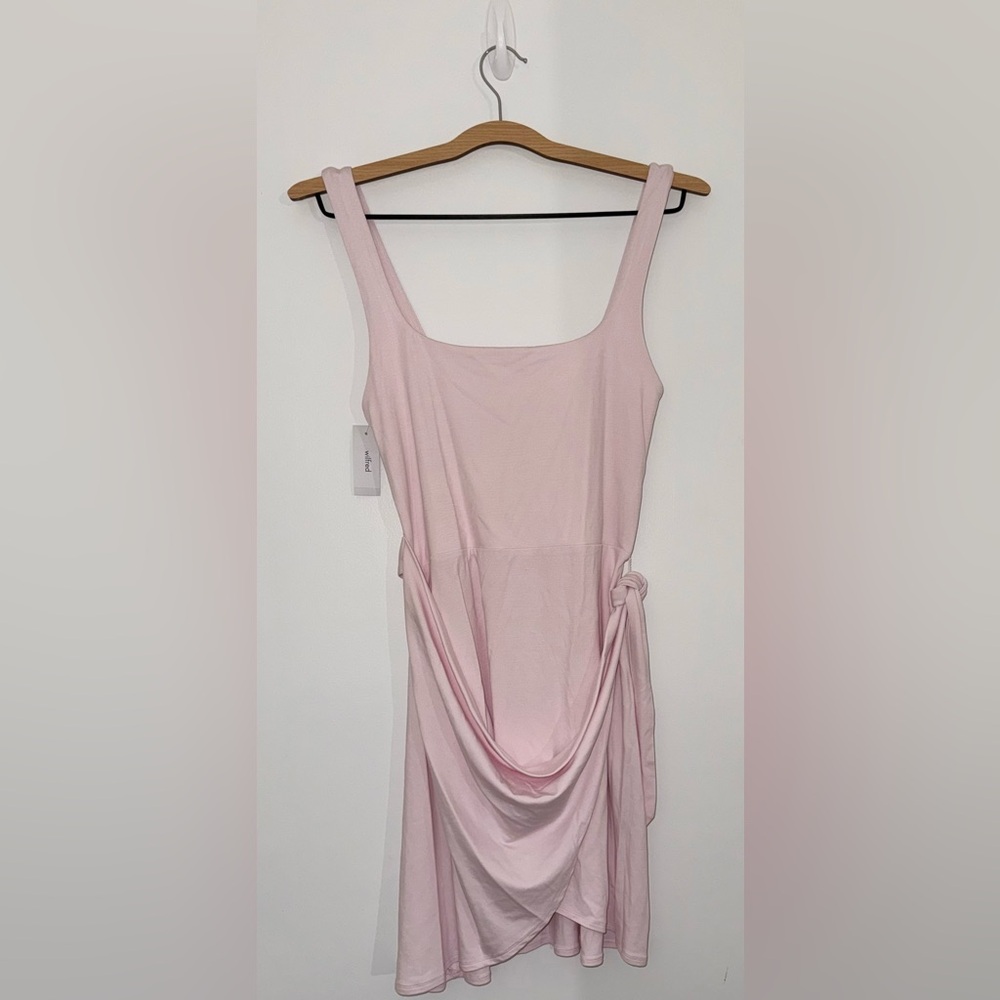 NWT Aritzia Wilfred Mini Dress - Pink - Size M